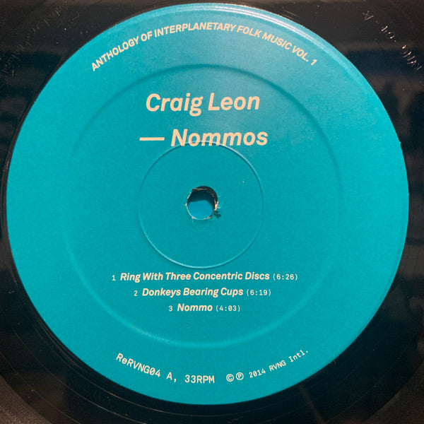 Craig Leon : Nommos / Visiting - Anthology Of Interplanetary Folk Music Vol. 1 (LP, Album + LP, Album, RE + Comp)
