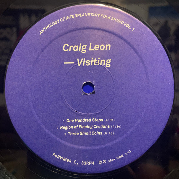 Craig Leon : Nommos / Visiting - Anthology Of Interplanetary Folk Music Vol. 1 (LP, Album + LP, Album, RE + Comp)