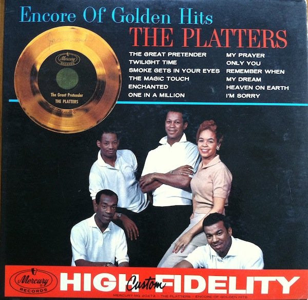 The Platters : Encore Of Golden Hits (LP, Comp, Mono, RP)