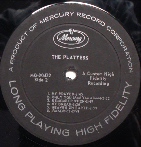 The Platters : Encore Of Golden Hits (LP, Comp, Mono, RP)