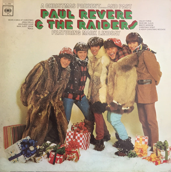 Paul Revere & The Raiders Featuring Mark Lindsay : A Christmas Present...And Past (LP, Album, Mono)