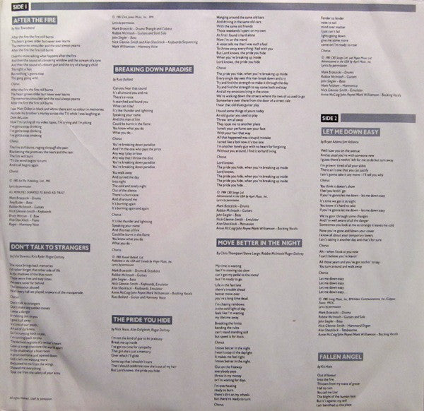 Roger Daltrey : Under A Raging Moon (LP, Album, Club)
