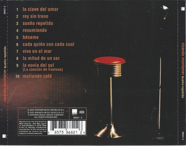 Ricardo Montaner : Sueño Repetido (CD, Album)