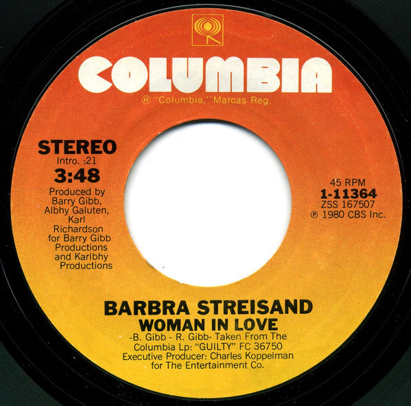 Barbra Streisand : Woman In Love (VG) – Square Cat Vinyl