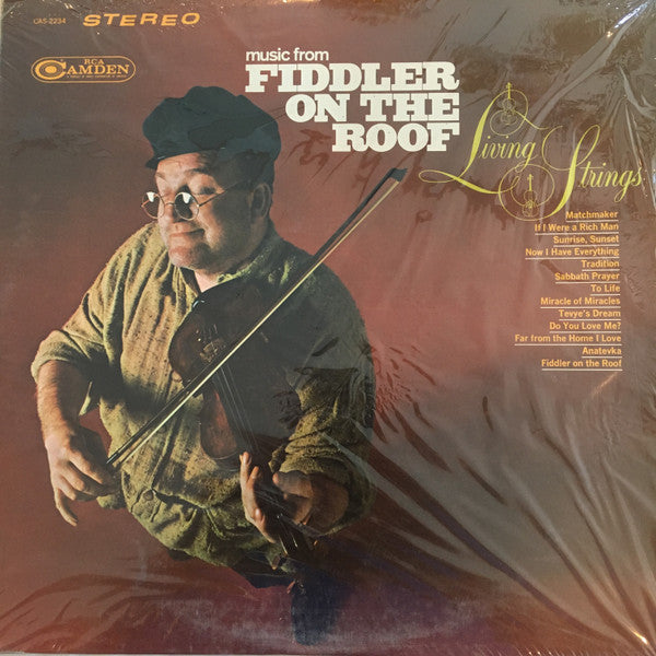 Living Strings : Music From Fiddler On The Roof (LP, Album)