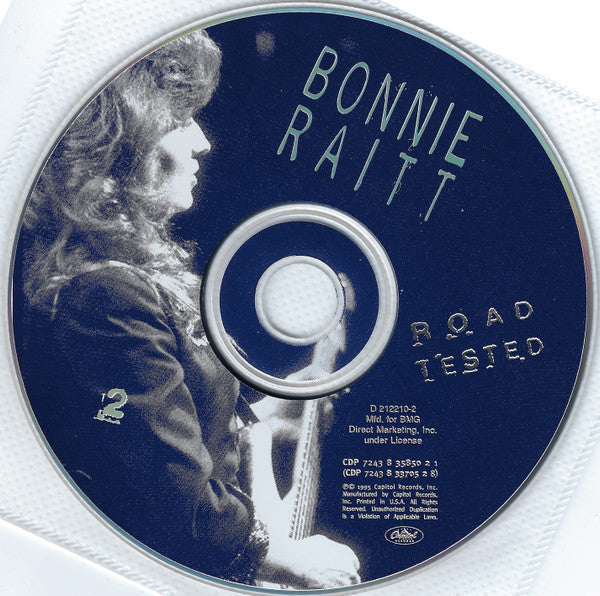 Bonnie Raitt : Road Tested (2xCD, Album, Club, BMG)