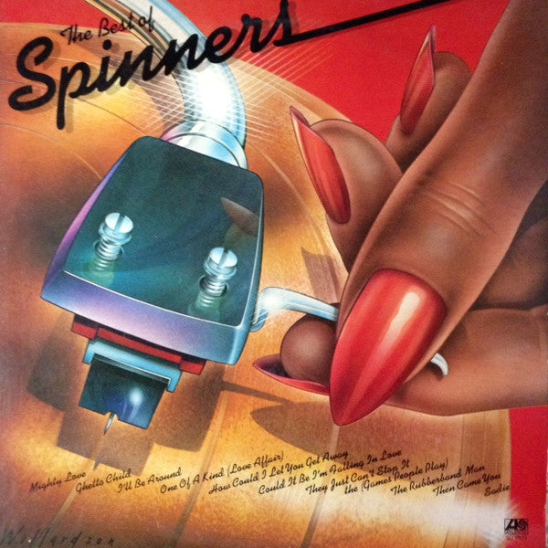 Spinners : The Best Of Spinners (LP, Comp, PR)