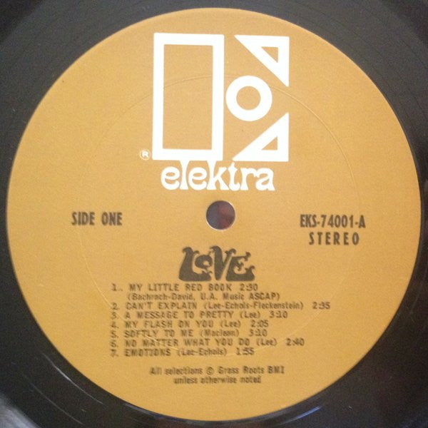 Love : Love (LP, Album, Ter)