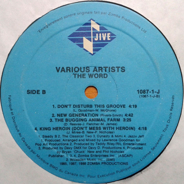 Various : *Word (LP, Comp)