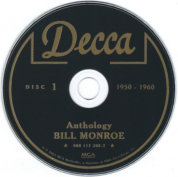 Bill Monroe : Anthology (2xCD, Comp, RM)