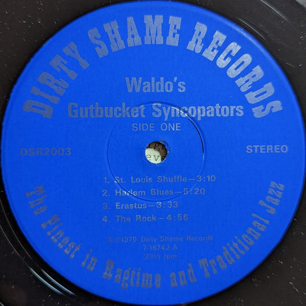 Waldo's Gutbucket Syncopators : Harlem Style Hot Jazz (LP, Album)