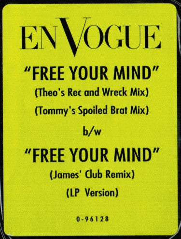 En Vogue : Free Your Mind (12")