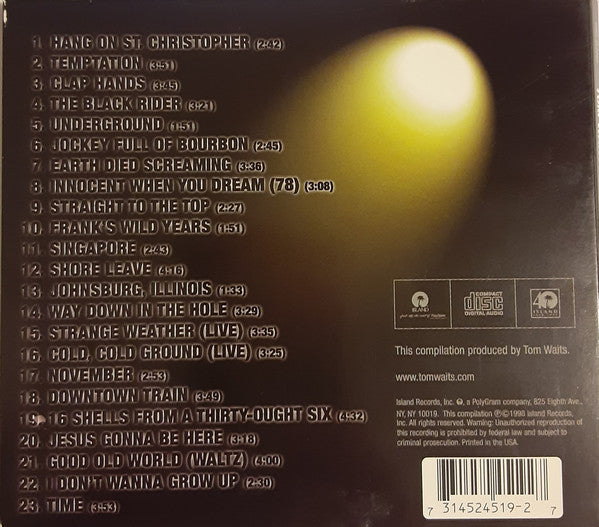 Tom Waits : Beautiful Maladies (The Island Years) (CD, Comp)