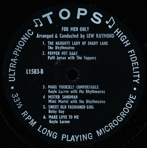 Lew Raymond : For Men Only (LP)