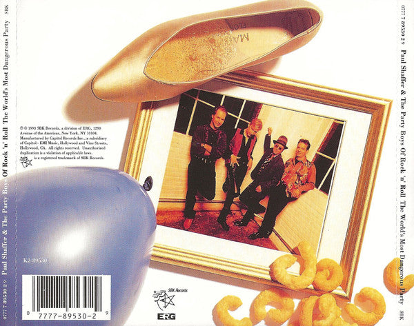 Paul Shaffer & The Party Boys Of Rock 'N' Roll : The World's Most Dangerous Party (2xCD, Album)