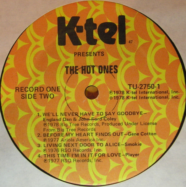 Various : The Hot Ones (2xLP, Comp)