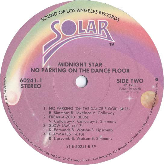 Midnight Star : No Parking On The Dance Floor (LP, Album, SP )