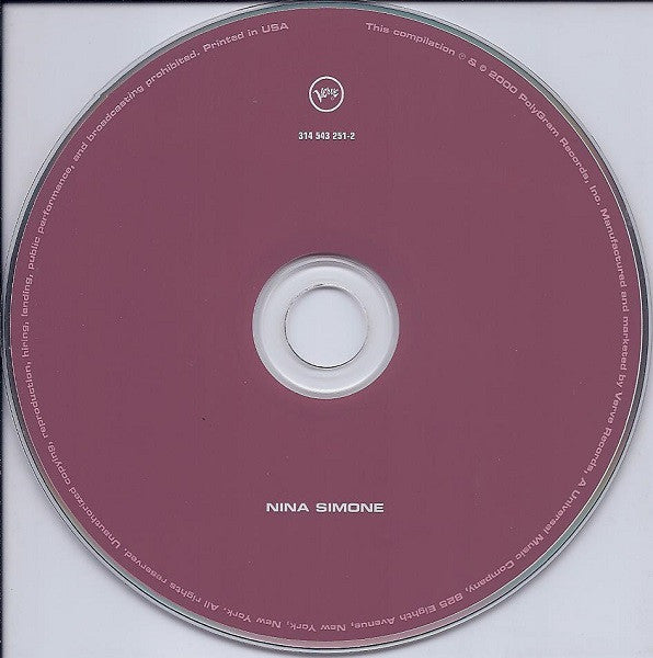 Nina Simone : Night Song (CD, Comp, Club)