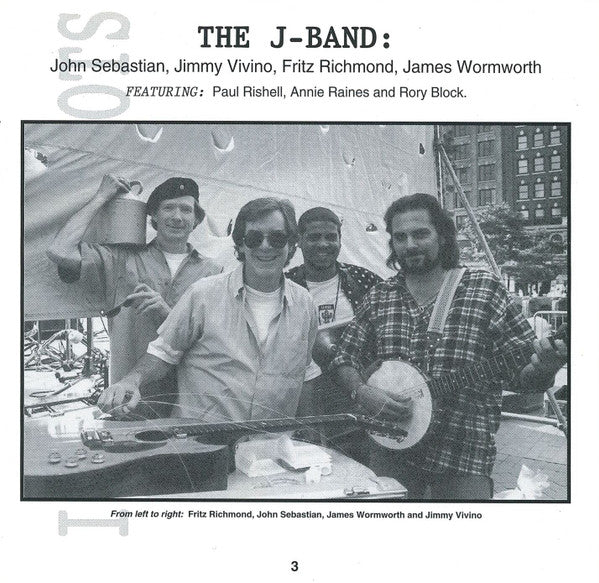 John Sebastian And The J-Band* : I Want My Roots (CD, Album)