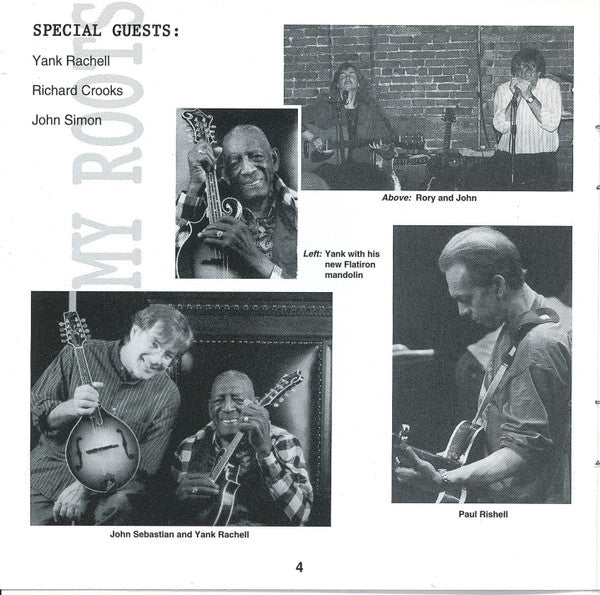 John Sebastian And The J-Band* : I Want My Roots (CD, Album)