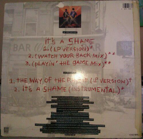Kris Kross : It's A Shame (12", Single)