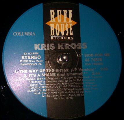 Kris Kross : It's A Shame (12", Single)