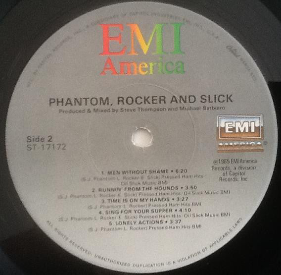 Phantom, Rocker & Slick : Phantom, Rocker & Slick (LP, Album)