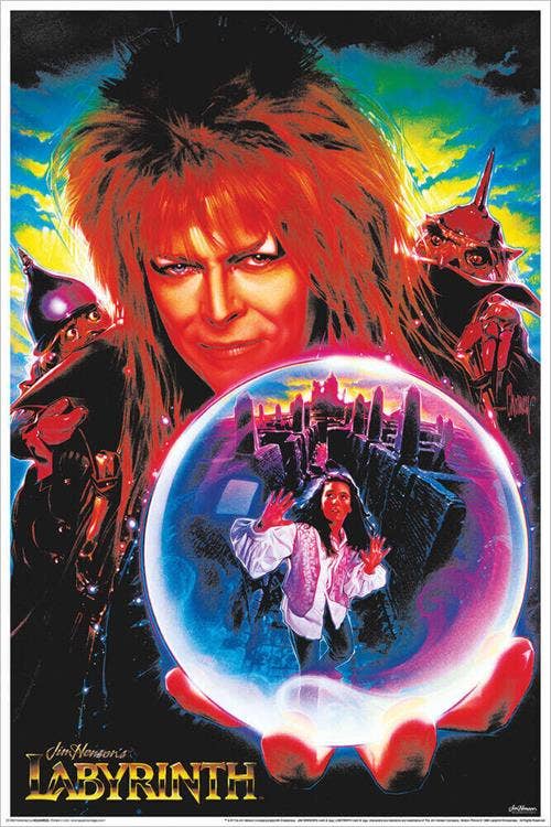 Labyrinth Blacklight Poster – 24" x 36"