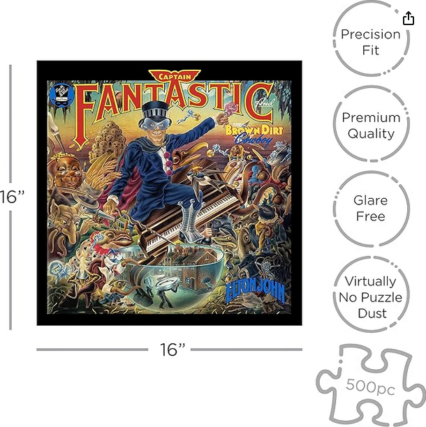Elton John Captain Fantastic & The Brown Dirt Cowboy Puzzle
