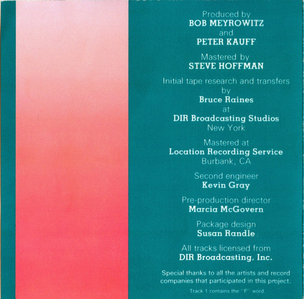 Various : The Best Of King Biscuit Live - Volume 2 (CD, Comp)