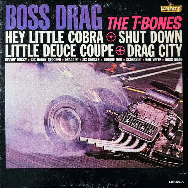 The T-Bones : Boss Drag (LP, Mono)