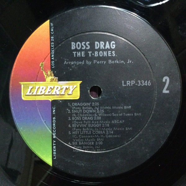The T-Bones : Boss Drag (LP, Mono)