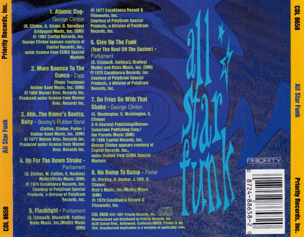 Various : All Star Funk (CD, Comp)
