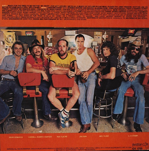 Joe Sun With Shotgun (16) : Livin' On Honky Tonk Time (LP, Album)