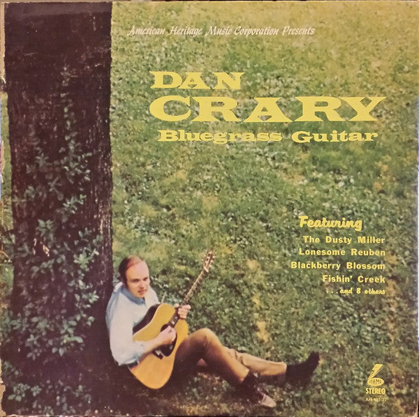 Dan Crary : Bluegrass Guitar (LP, Album)