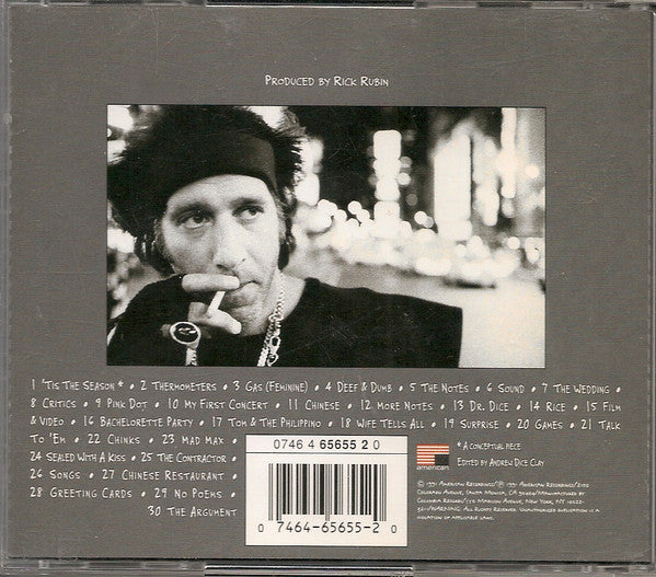 Andrew Dice Clay* : The Day The Laughter Died Part II (CD, Album, RE)
