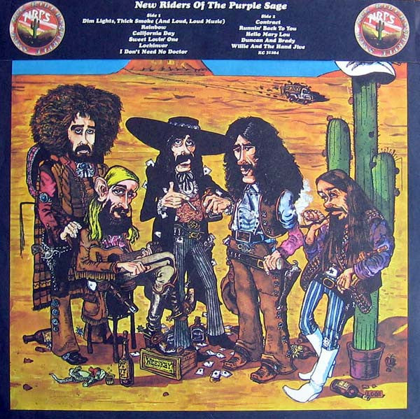 New Riders Of The Purple Sage : Powerglide (LP, Album, Ter)