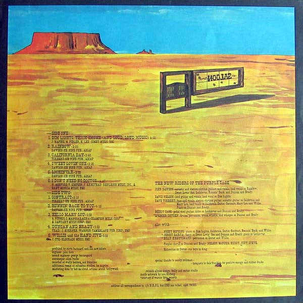 New Riders Of The Purple Sage : Powerglide (LP, Album, Ter)