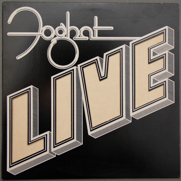 Foghat : Live (LP, Album, Jac)