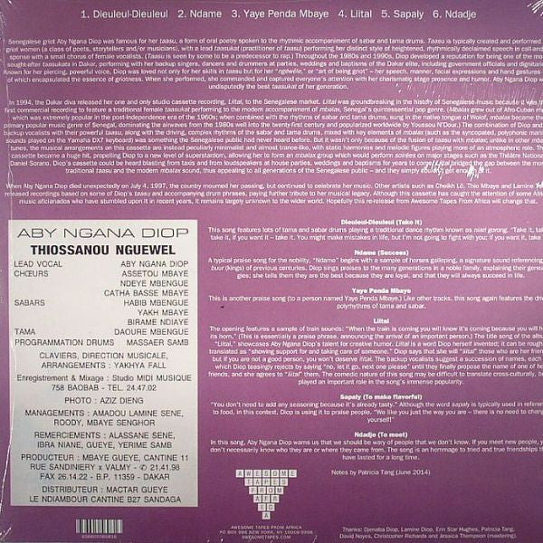 Aby Ngana Diop : Liital (LP, RE)