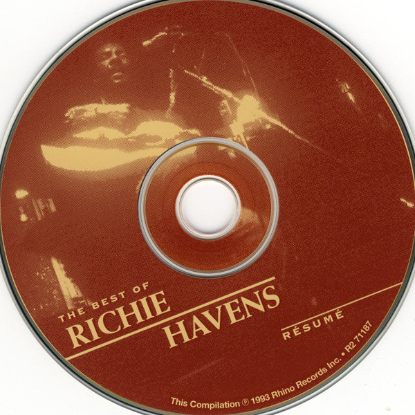 Richie Havens : Résumé: The Best Of Richie Havens (CD, Comp)