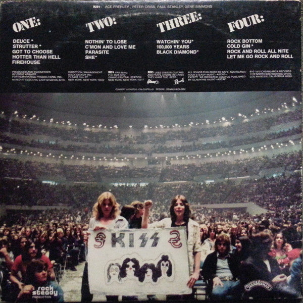 Kiss : Alive! (2xLP, Album, Gat)