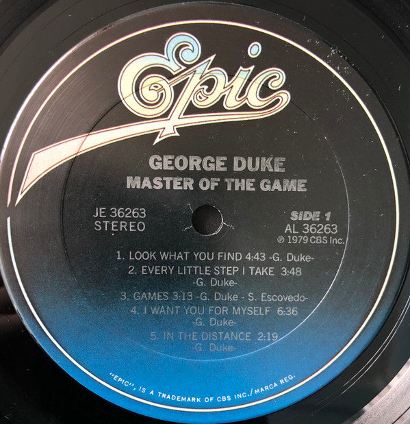 George Duke : Master Of The Game (LP, Album)