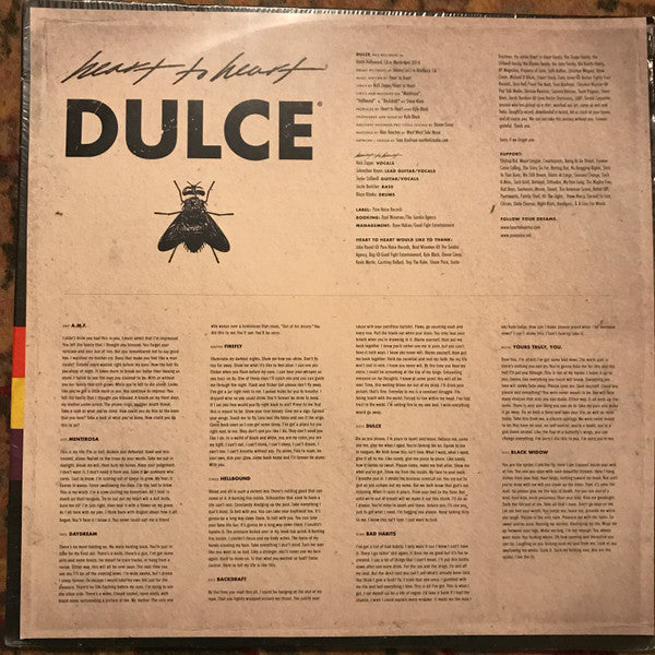 Heart To Heart (3) : Dulce (LP, Red)