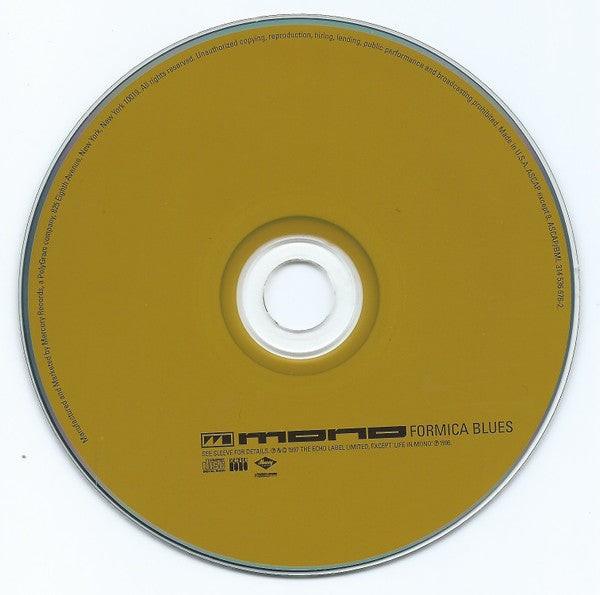Mono : Formica Blues (CD, Album)