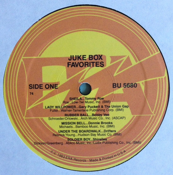 Various : Juke Box Favorites (LP, Comp)