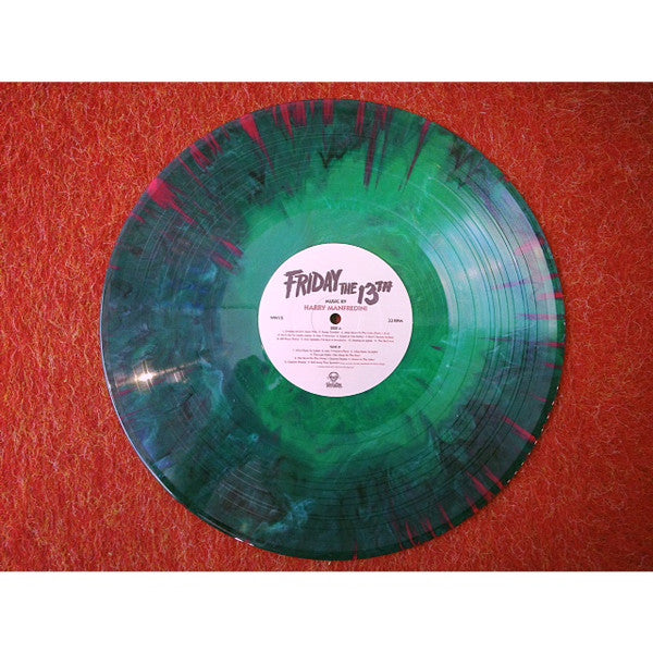 Harry Manfredini : Friday The 13th (Original Motion Picture Score) (LP, Album, Ltd, RE, Red)