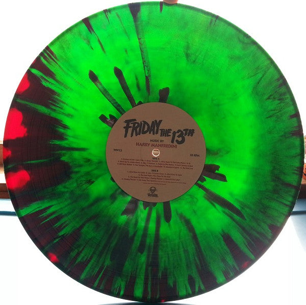 Harry Manfredini : Friday The 13th (Original Motion Picture Score) (LP, Album, Ltd, RE, Red)