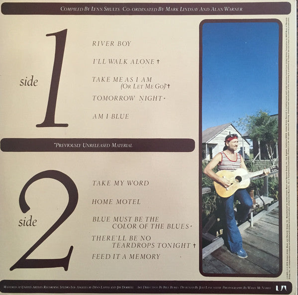 Willie Nelson : There'll Be No Teardrops Tonight (LP, Comp)