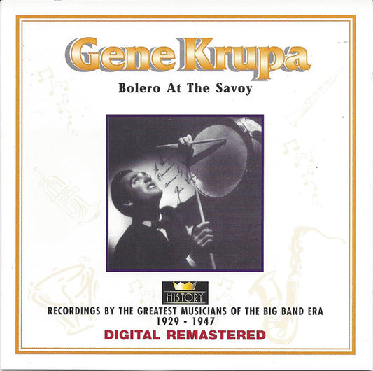 Gene Krupa : Bolero At The Savoy (2xCD, Comp, RM)